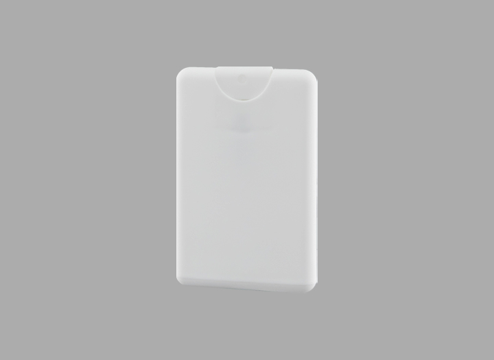 Pulverizador de névoa de perfume KR-2035 perfume Frasco de perfume de cartão de crédito branco