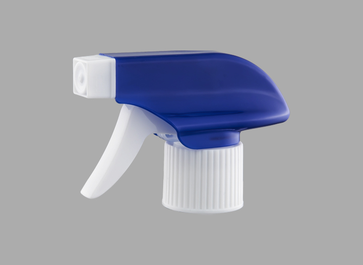 Pulverizador de gatilho de plástico com saída de 0,75 ml KR-1005, pulverizador de gatilho resistente a ácidos
