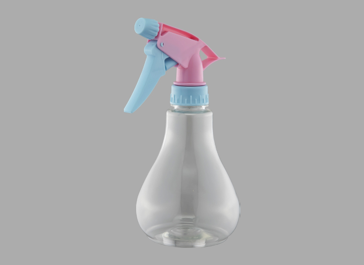 Frasco de cosmético PET de 350ml KR-6035