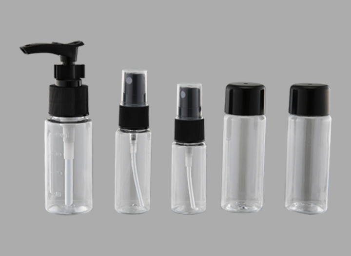 Frasco cosmético para conjunto de viagem PET KR-6051